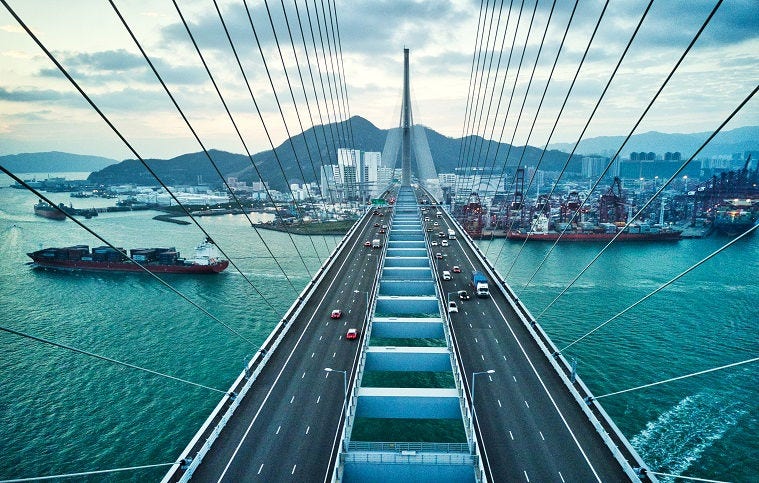 Bridge in Hong Kong