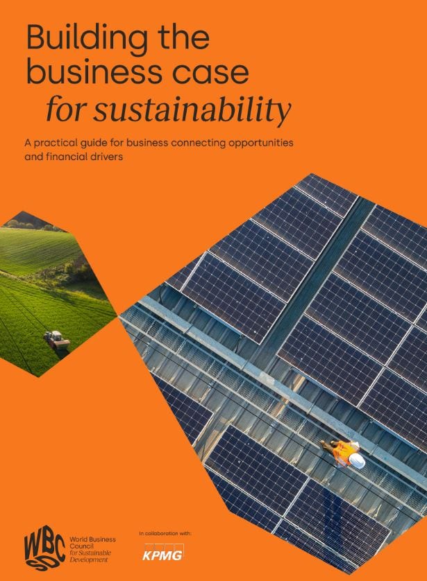 Building the business case for sustainability